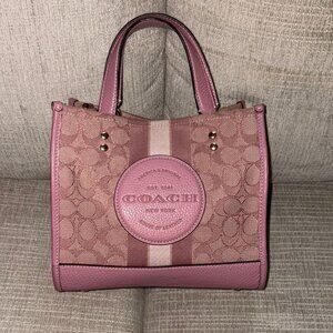 Coach Pink Mini Dempsey with Crossbody
